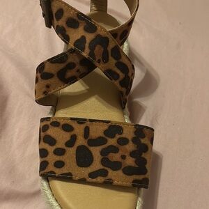 Leopard Print Women's Sandals